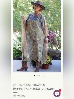 Jaded Gypsy Endless Travels Overalls